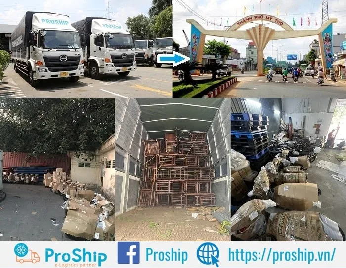 Shipping service to send goods to Tien Giang