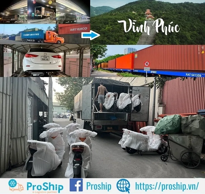 Shipping service to send goods to Vinh Phuc