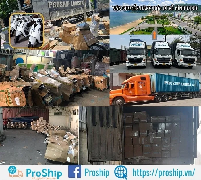 Shipping service to send goods to Binh Dinh
