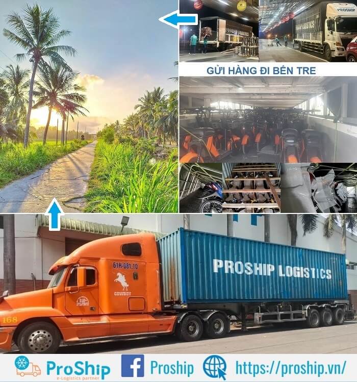 Shipping service to send goods to Ben Tre