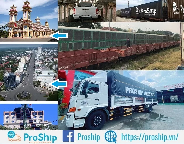 Bảng giá dịch vụ vận tải, vận chuyển hàng hóa đi Tây Ninh chi tiết