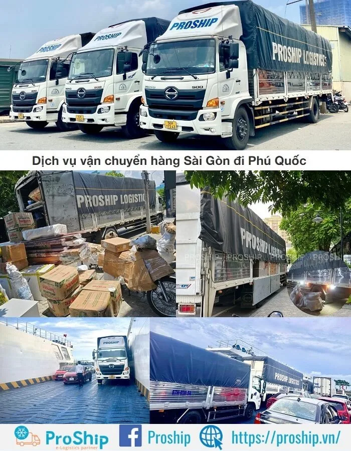 Dịch vụ vận chuyển hàng từ Sài Gòn đi Phú Quốc bằng đường biển