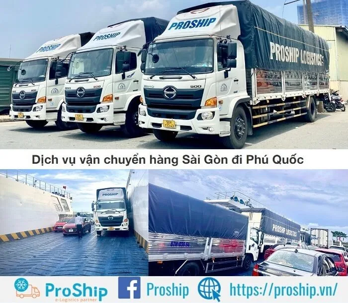 Dịch vụ vận chuyển hàng từ Sài Gòn đi Phú Quốc bằng đường biển