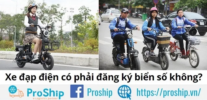 Xe đạp điện có cần phải đăng ký biển số hay không?