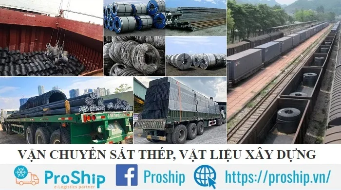 Giá cước vận chuyển Sắt, Thép bằng đường sắt tốt nhất 2024