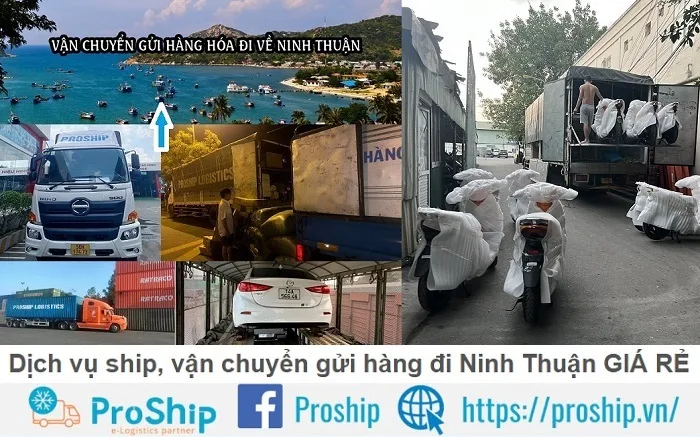 Dịch vụ ship vận chuyển gửi hàng đi về Ninh Thuận