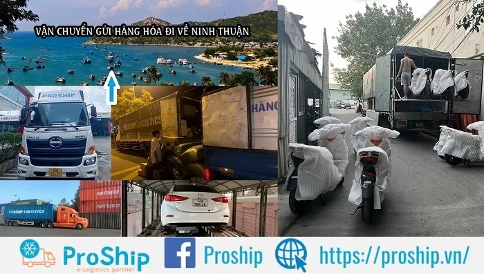 Shipping service to send goods to Ninh Thuan