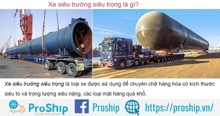 Xe siêu trường siêu trọng là xe gì? Được quy định ra sao?