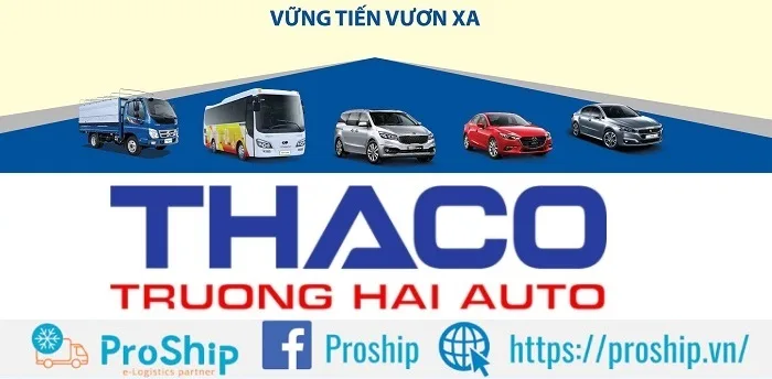 Xe tải Thaco của nước nào sản xuất? Giá bao nhiêu?