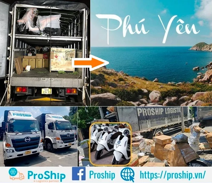 The most competitive price list for transporting motorbikes to Phu Yen in 2024