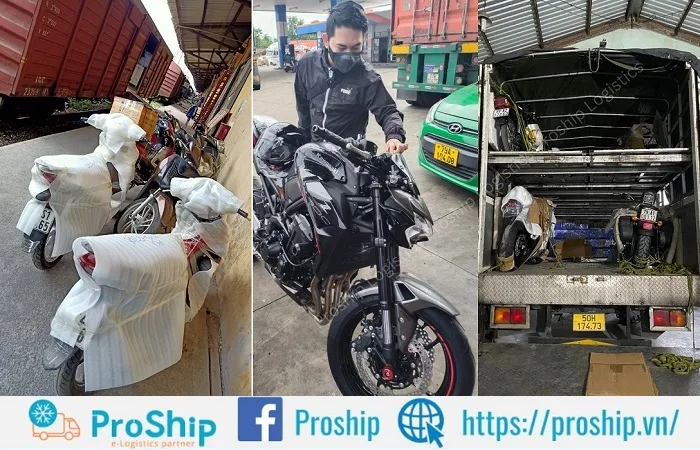 Proship nhận vận chuyển xe máy đi Huế giá rẻ, nhanh chóng