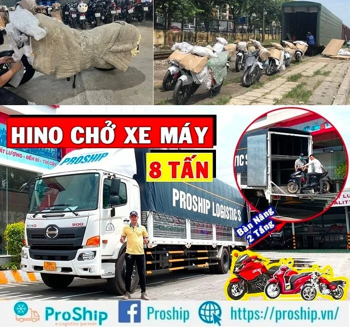 Dịch vụ vận chuyển xe máy đi Quảng Bình giá rẻ, uy tín