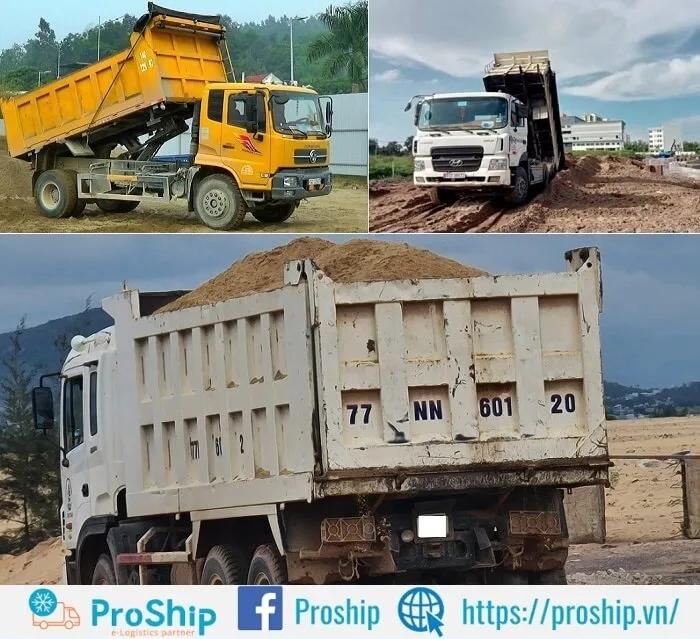 Top 9 most used construction material trucks
