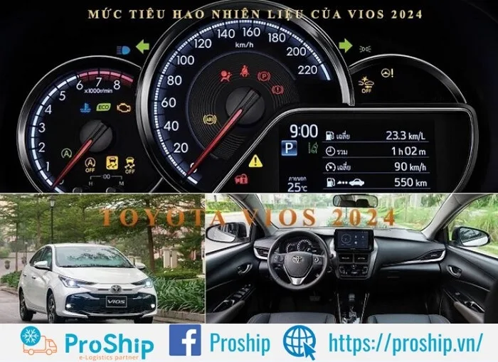 What is the fuel consumption of VIOS 2024?