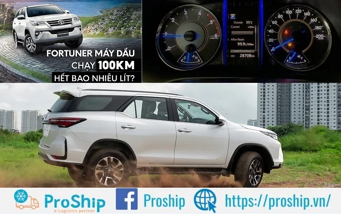 What is the fuel consumption of Fortuner diesel engine?