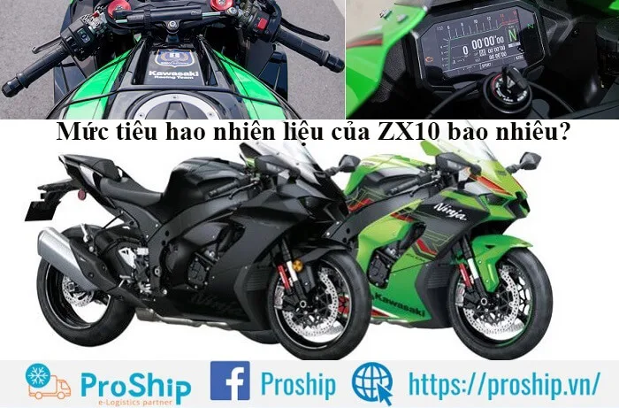 What is the fuel consumption of the ZX10R? How does it consume fuel? 