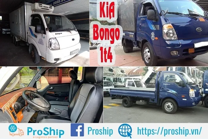 Xe tải kia Bongo III giá bao nhiêu? Nên mua mẫu nào?
