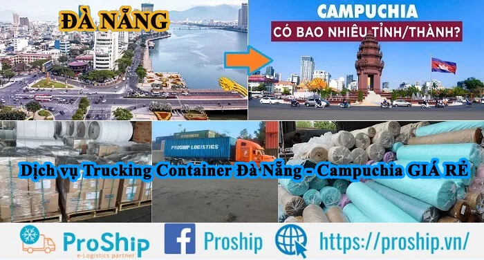 Shipping costs from Da Nang to Cambodia 2024