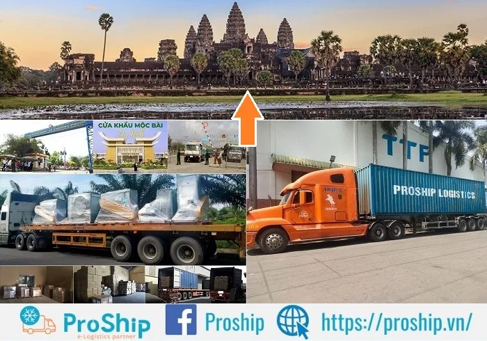 Cước phí vận chuyển hàng từ Đà Nẵng đi Campuchia 2024
