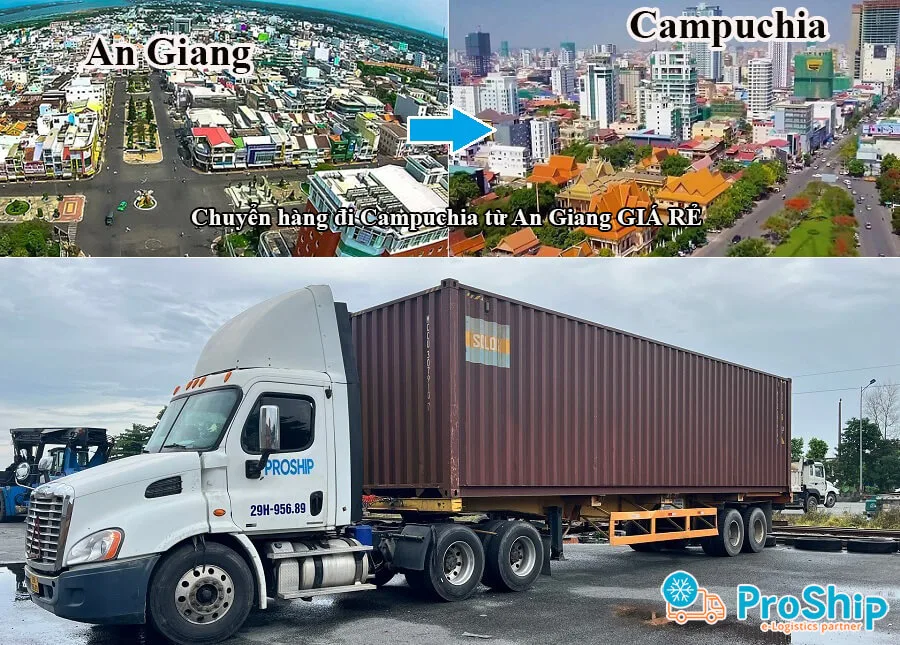 Shipping service to Cambodia from An Giang at the best price