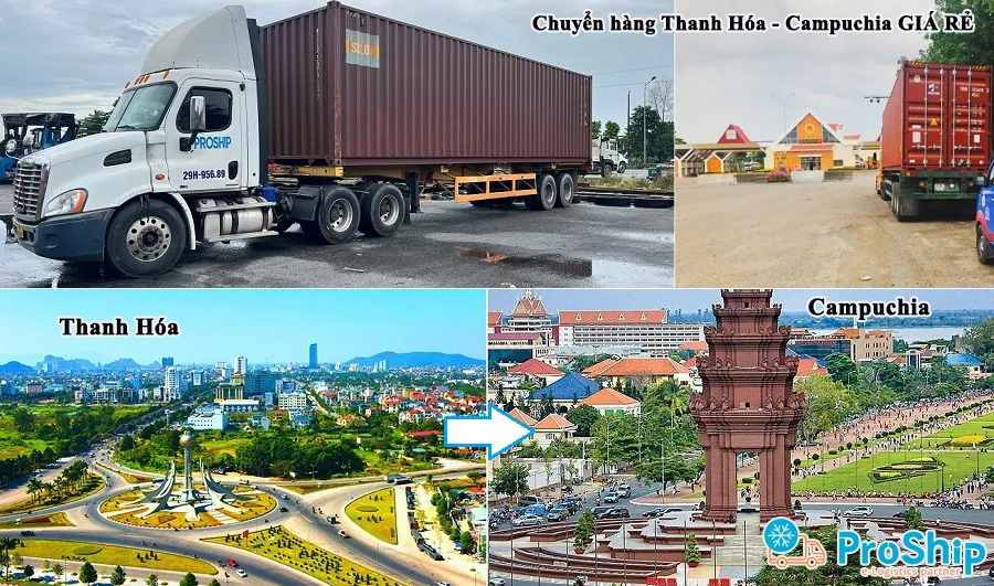 Get shipping to Cambodia from Thanh Hoa at good prices