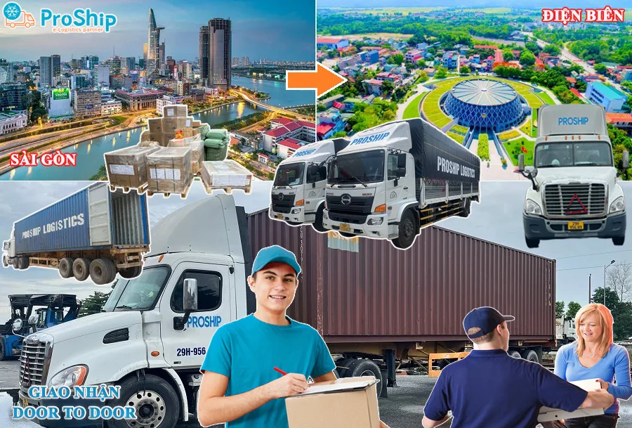 Receive shipping and delivery from Saigon to Dien Bien within 48 hours