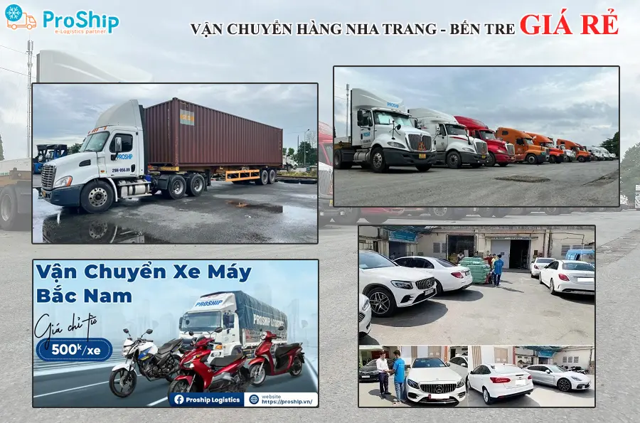 Shipping service from Nha Trang to Ben Tre