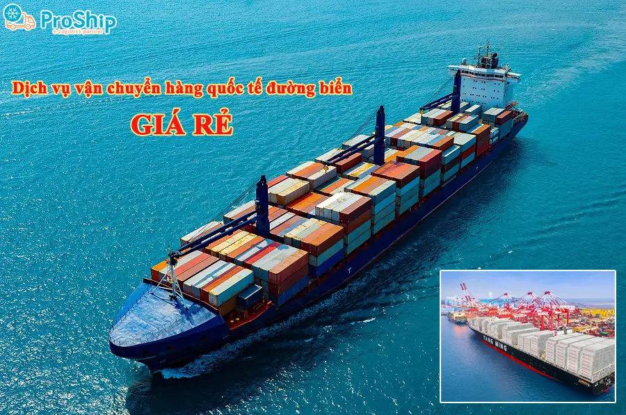 Giá cước vận chuyển đường biển quốc tế O/F (Ocean Freight) chi tiết 2024