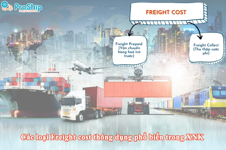 Freight Cost là gì? Những loại Freight Cost trong XNK hiện nay