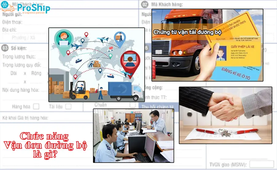 Vận đơn đường bộ là gì? Quy định và vai trò ra sao?