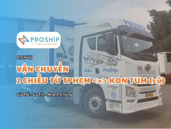 Dịch vụ vận chuyển hàng hóa 2 chiều TPHCM – Kon Tum (cũ)