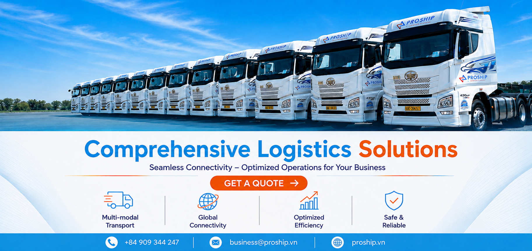 Proship multimodal transport solutions