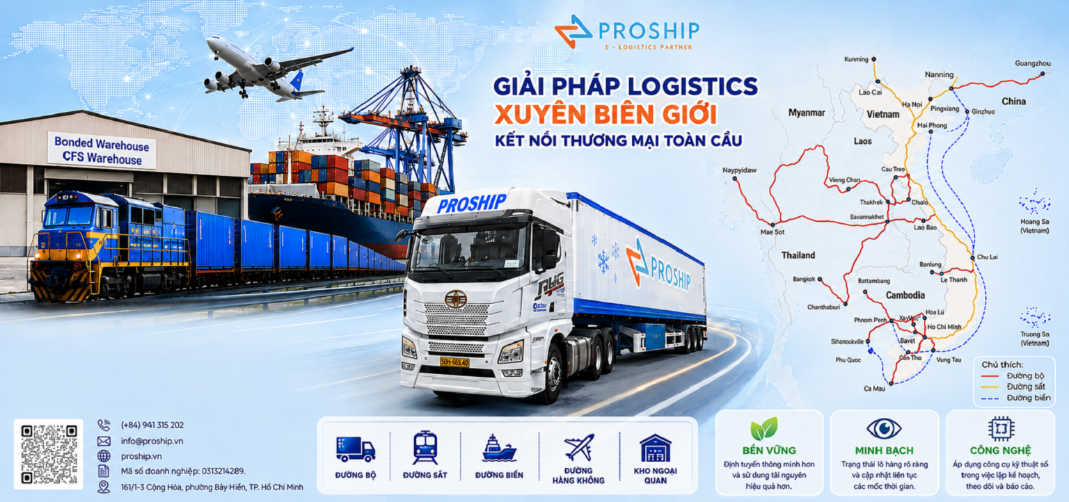 Kho ngoại quan xuyên biên giới Proship